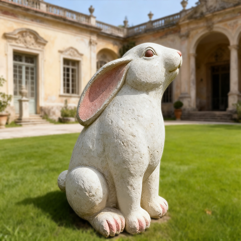 Marmor Animal Rabbit Skulptur