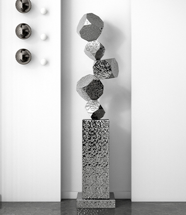 Skulpturer i rostfritt stål: typer, fördelar och hur du väljer rätt