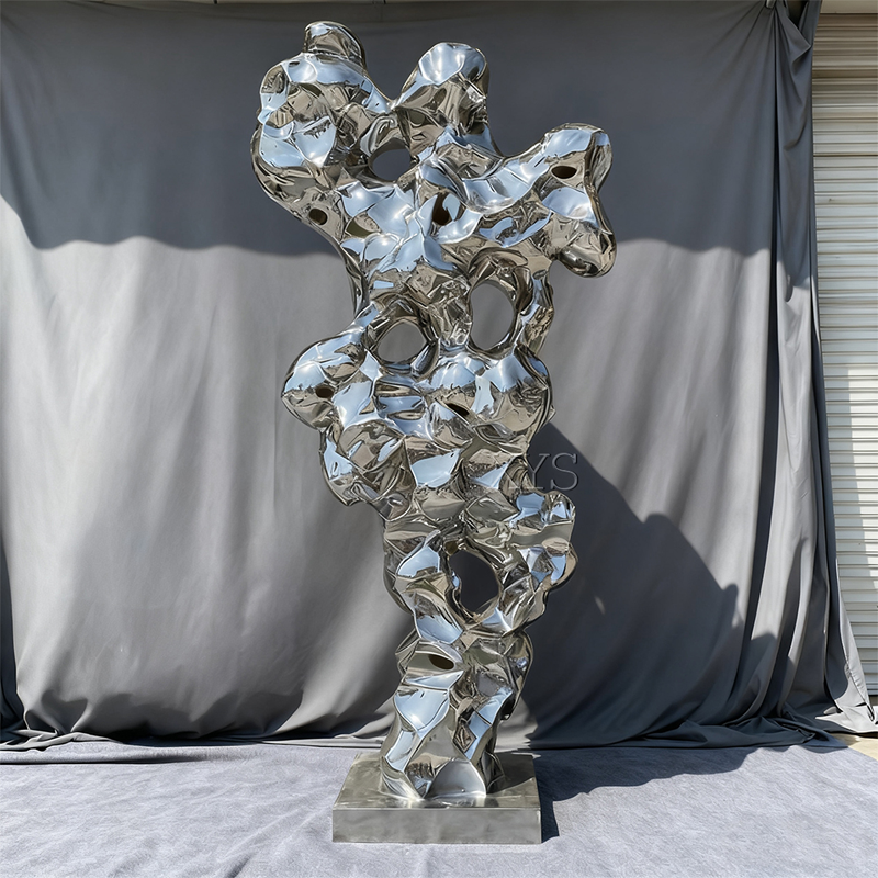 Lake Stone Reverie Mirror Scholars klippskulptur